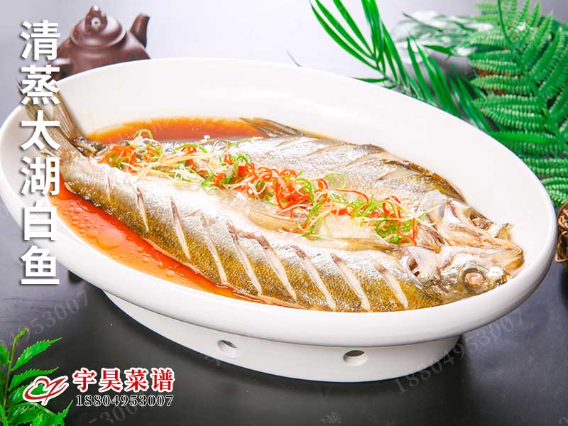 清蒸太湖白魚